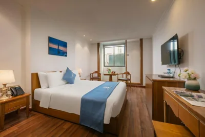 디럭스 더블룸(성인 2명 + 아동 1명) — Hanoi Sail Hotel